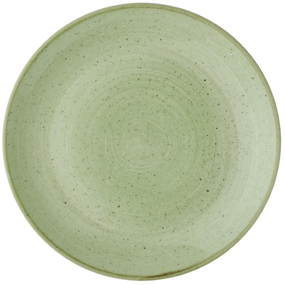  Churchill Stonecast Sage Green Coupe Teller 260mm (12 St&uuml;ck) 