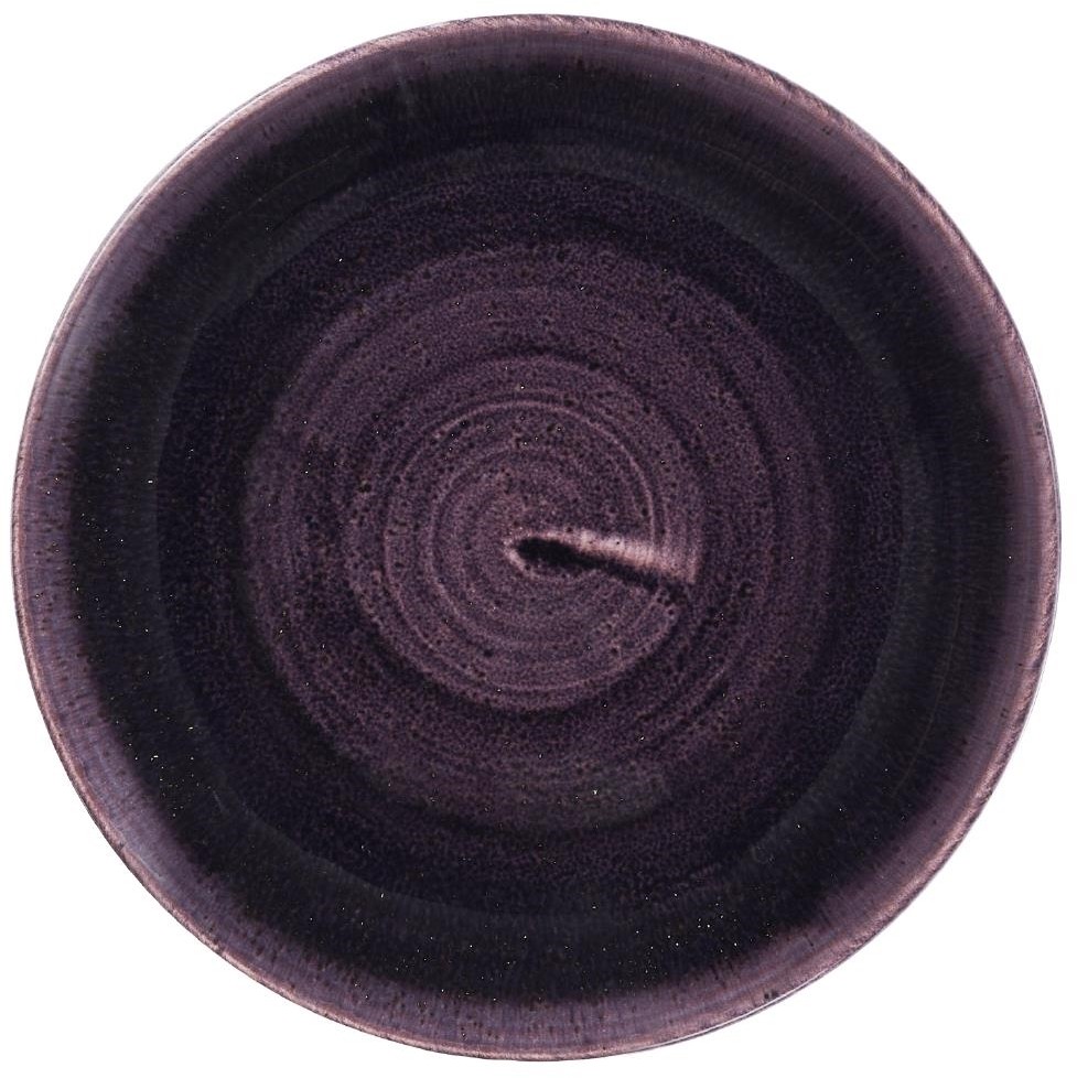  Churchill Stonecast Patina Deep Purple Coup&eacute;-Teller 165 mm (12 St&uuml;ck) 