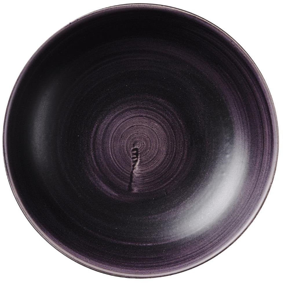  Churchill Stonecast Patina Coupe-Sch&uuml;ssel, tiefviolett, 248 mm, (12 St&uuml;ck) 