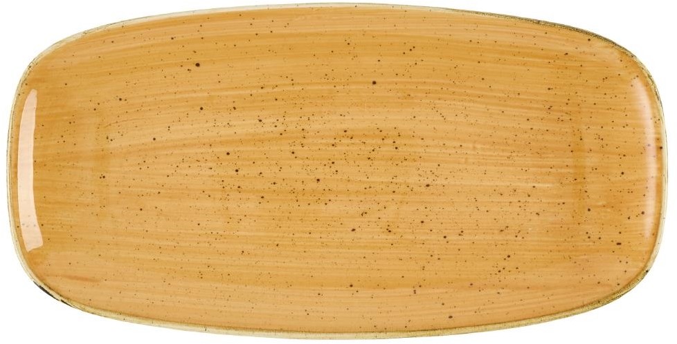  Churchill Stonecast Tangerine Chefs' Oblong Plate No. 3 (12 St&uuml;ck) (298 x 153mm) 