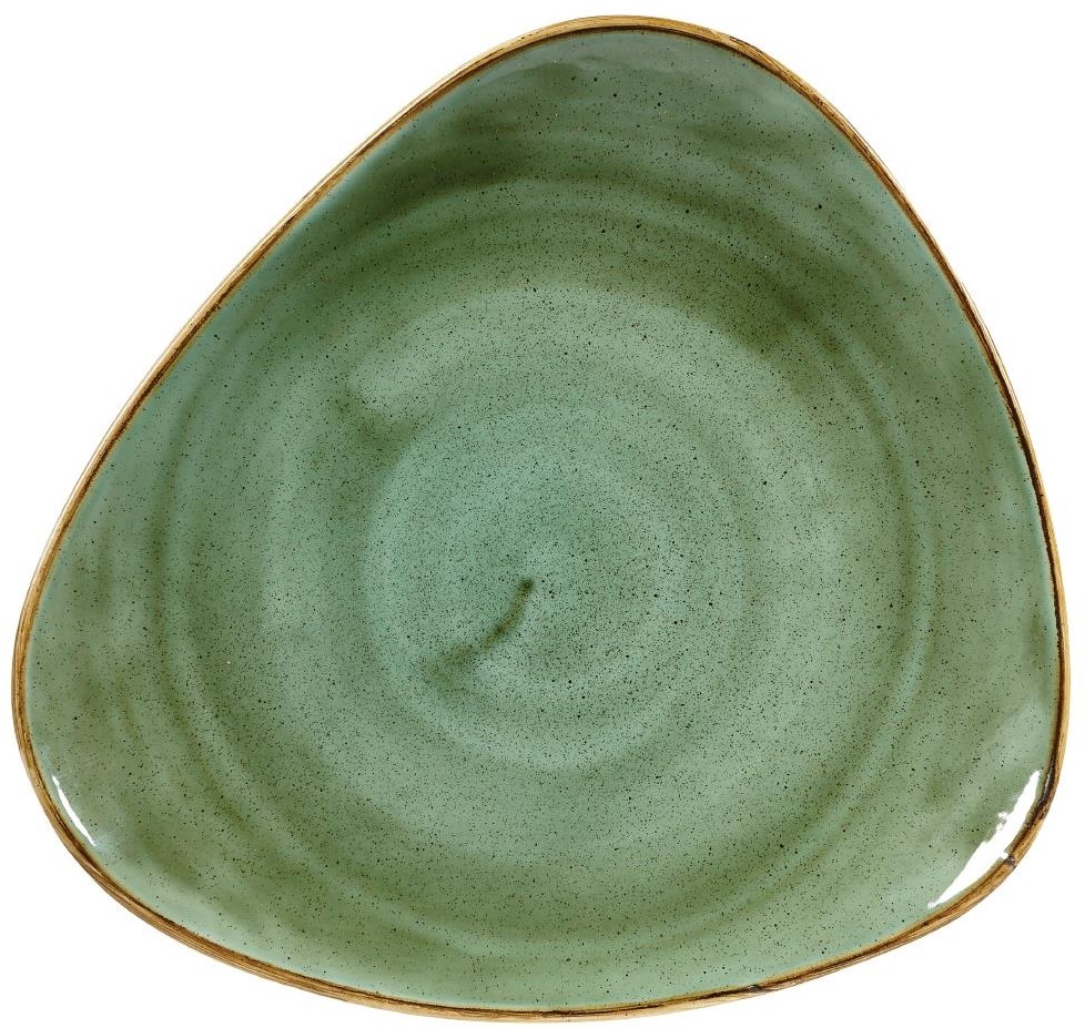  Churchill Stonecast Dreieckige Platten, Samphire-Gr&uuml;n, 265 mm (12 St&uuml;ck) 