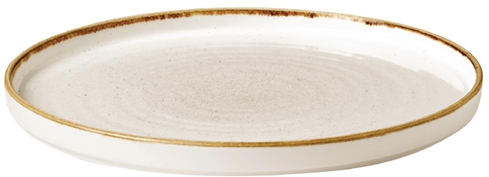  Churchill Stonecast Kochteller, Gerstenwei&szlig;, 260 mm (6 St&uuml;ck) 
