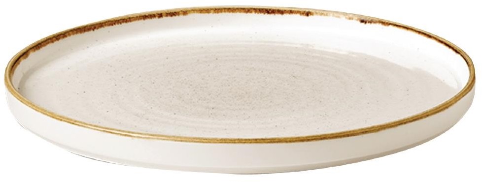  Churchill Stonecast Kochteller, Gerstenwei&szlig;, 210 mm (6 St&uuml;ck) 