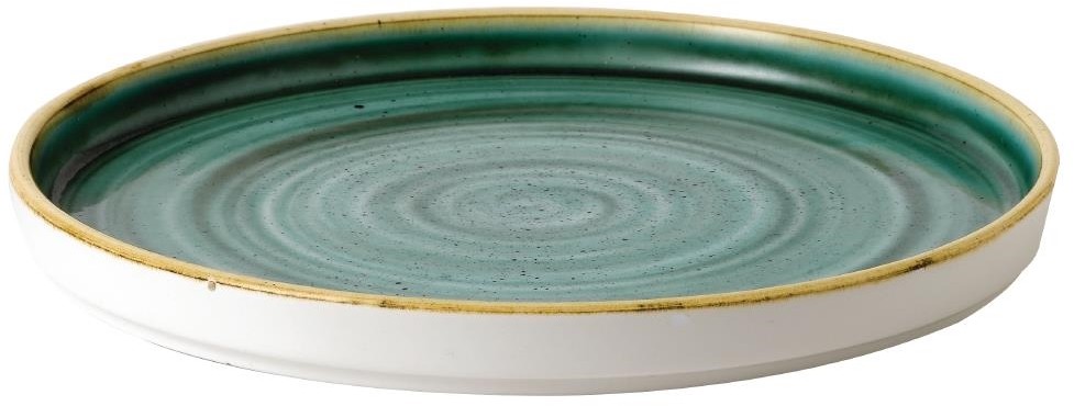  Churchill Steinguss-Platte mit gr&uuml;nen W&auml;nden, Samphire, 8 1/4 Zoll (6 St&uuml;ck) 