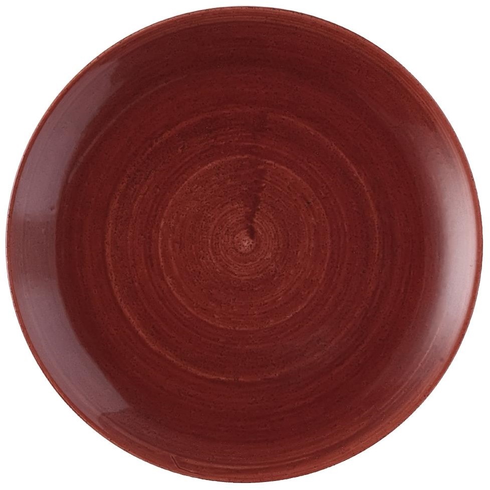  Churchill Stonecast Patina Rot Rost Evolve Coupe Teller 286mm (12 St&uuml;ck) 