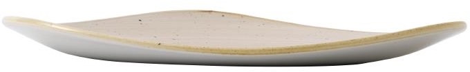  Churchill Stonecast Dreieckiger Teller, Muskatcreme, 229 mm, (12 St&uuml;ck) 