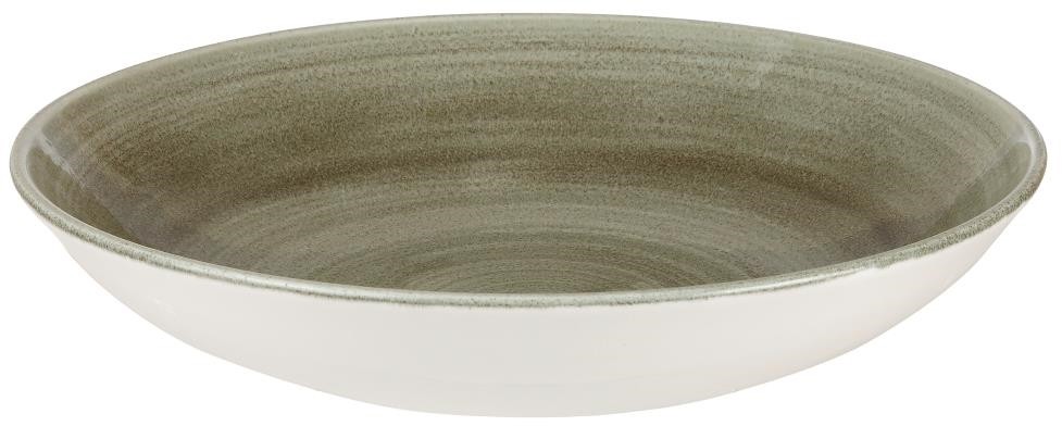  Churchill Stonecast Patina Antike Coupe-Sch&uuml;sseln, rund, Gr&uuml;n, 248 mm (12 St&uuml;ck) 