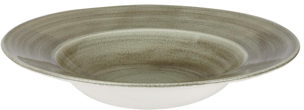 Churchill Stonecast Patina Antik Weit Rand Sch&uuml;sseln Gr&uuml;n 280mm (12 St&uuml;ck) 