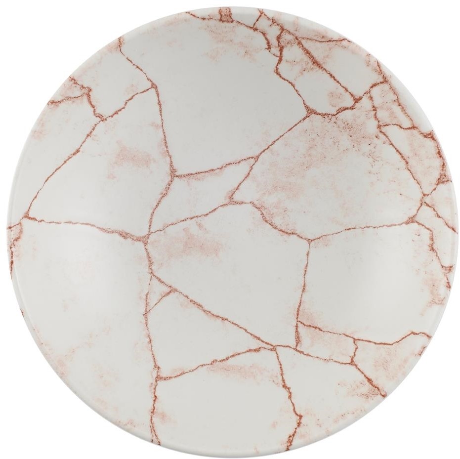  Churchill Studio Prints Kintsugi Evolve Coupe-Sch&uuml;sseln, Koralle, 184 mm, (12 St&uuml;ck) 