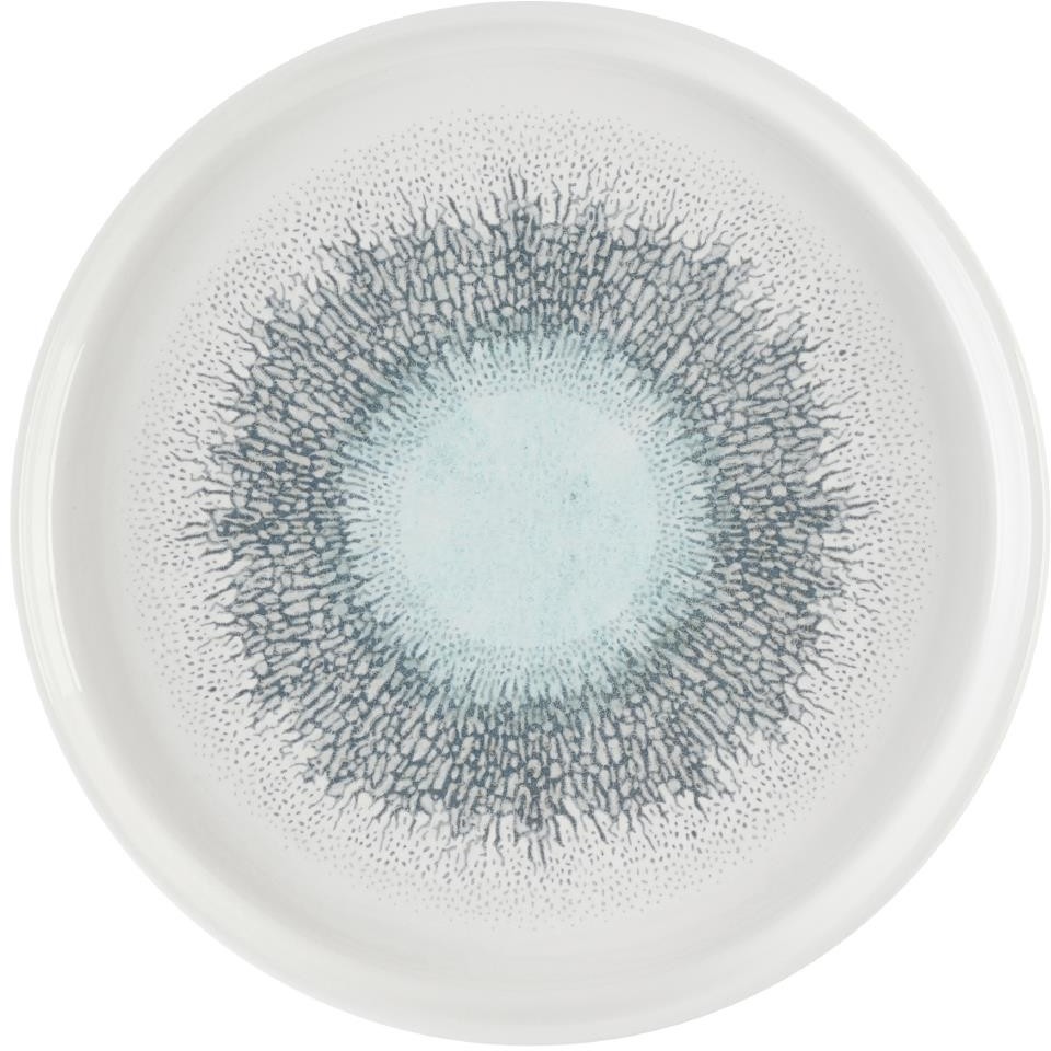  Churchill Studio Prints Fusion Aquamarine Chef's Walled Plate 210 mm (6 St&uuml;ck) 
