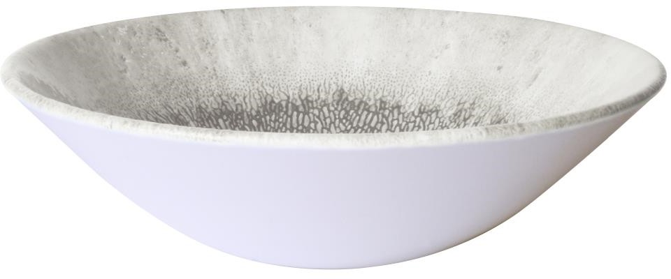  Churchill Studio Prints Fusion Grey Deep Coupe Schalen, 203 mm, (6 St&uuml;ck) 
