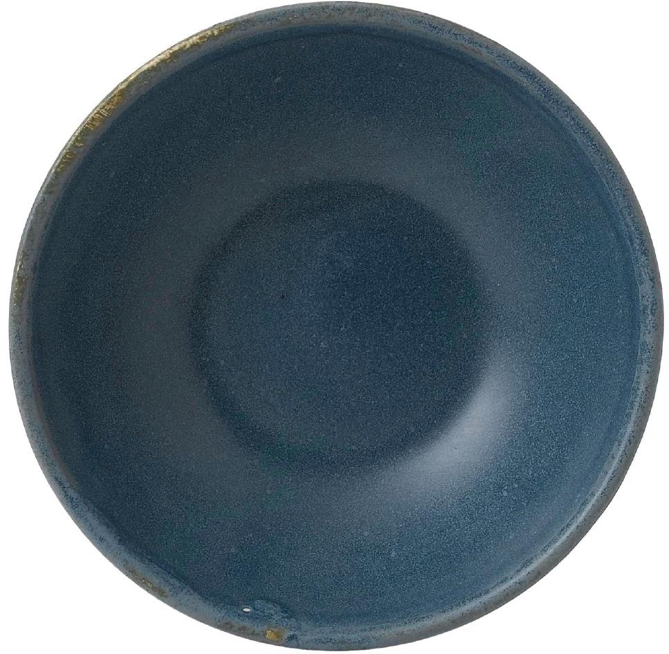  Churchill Super Vitrified Nourish Oslo Contour flache Sch&uuml;ssel, blau, 130 mm, (12 St&uuml;ck) 