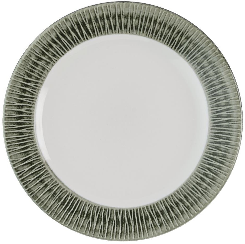  Churchill Bamboo Ceramic Spinwash Alpine Teller, 167 mm, (12 St&uuml;ck) 