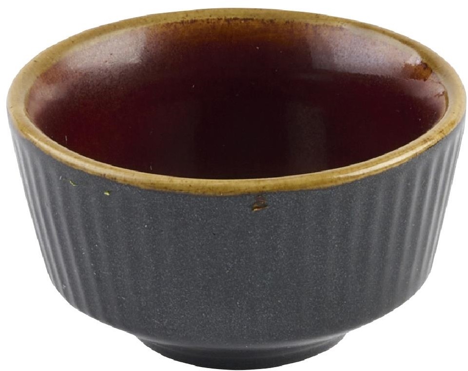  Churchill Nourish Tokyo Schwarzer Kochi-Dip-Topf, 40 x 69 mm, (12 St&uuml;ck) 