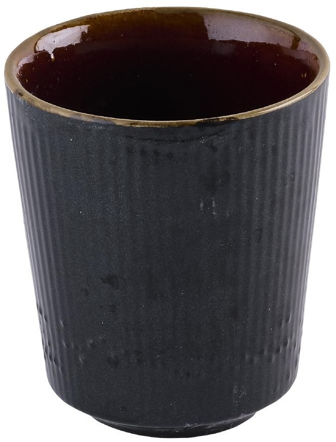  Churchill Tokyo, schwarze Tassen ohne Henkel, 118 ml, (12 St&uuml;ck) 