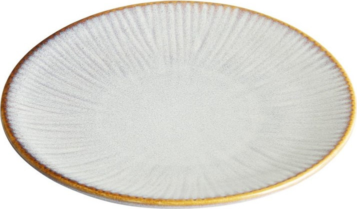  Olympia Drift Grey Embossed Coupe Teller 180mm (6er-Pack) 