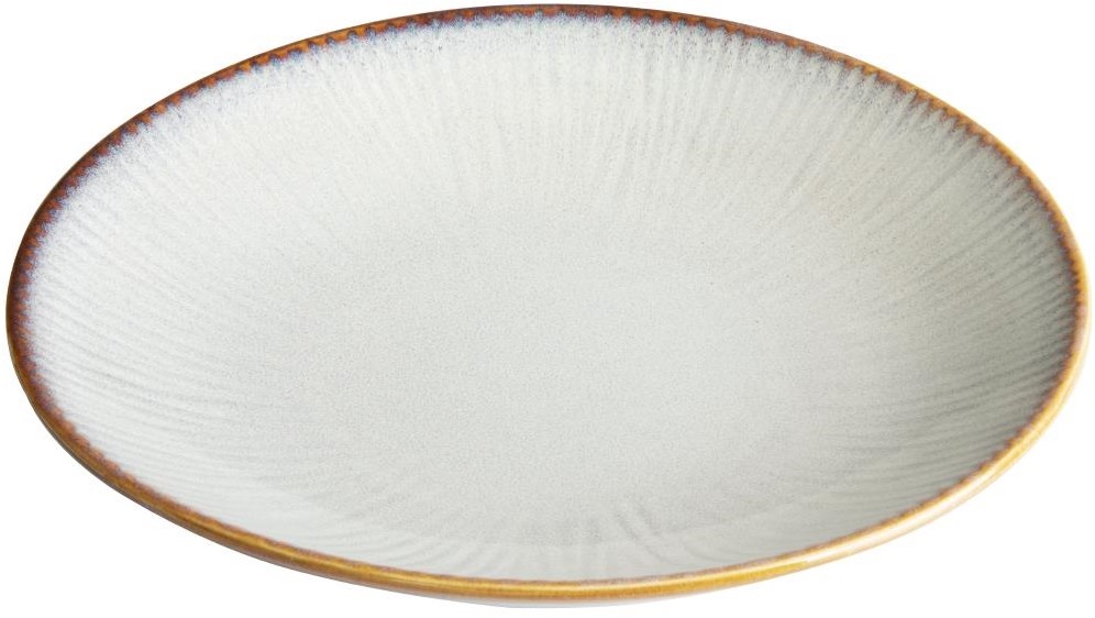  Olympia Drift Grey Embossed Coupe Niedrige Schalen 260mm (4er-Pack) 