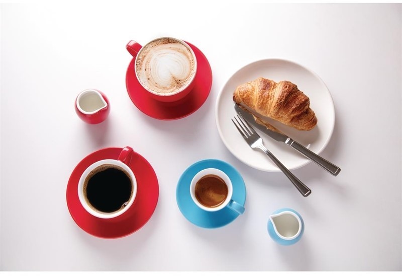  Olympia Cafe Espressotasse rot 10cl 