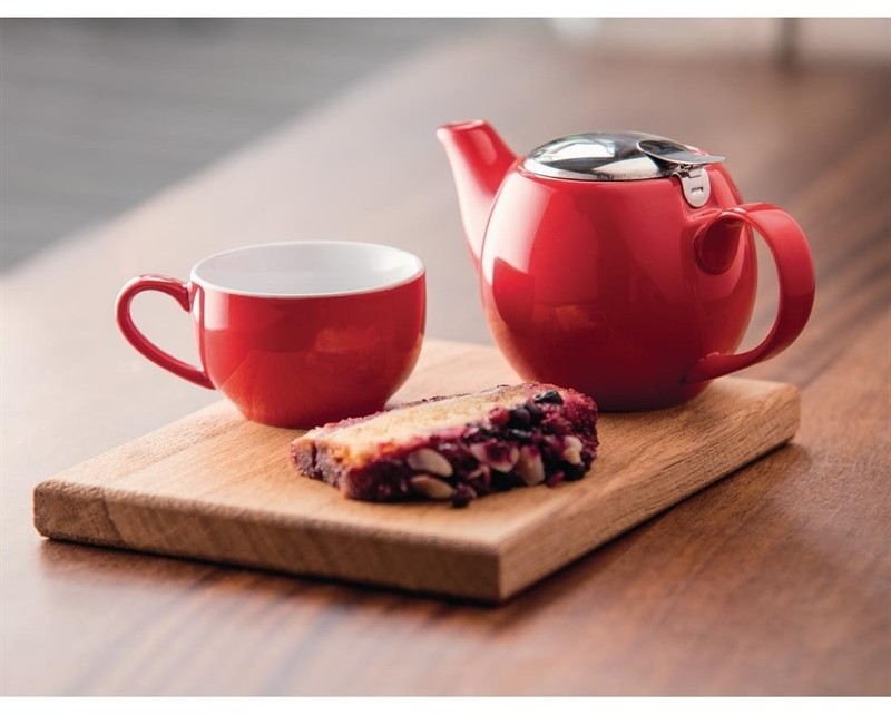  Olympia Cafe Kaffeetassen rot 22,8cl 