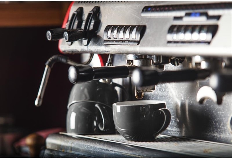  Olympia Cafe Kaffeetassen grau 22,8cl 
