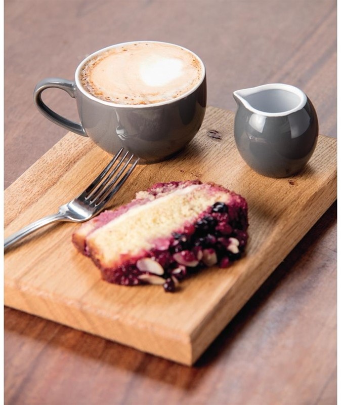  Olympia Cafe Cappuccinotassen grau 34cl 