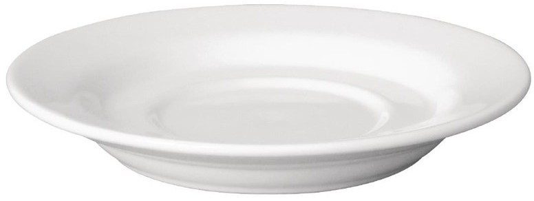  Olympia Cafe Untertassen wei&szlig; 15,8cm 