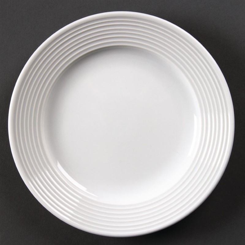  Olympia Linear Teller mit breitem Rand 15cm 