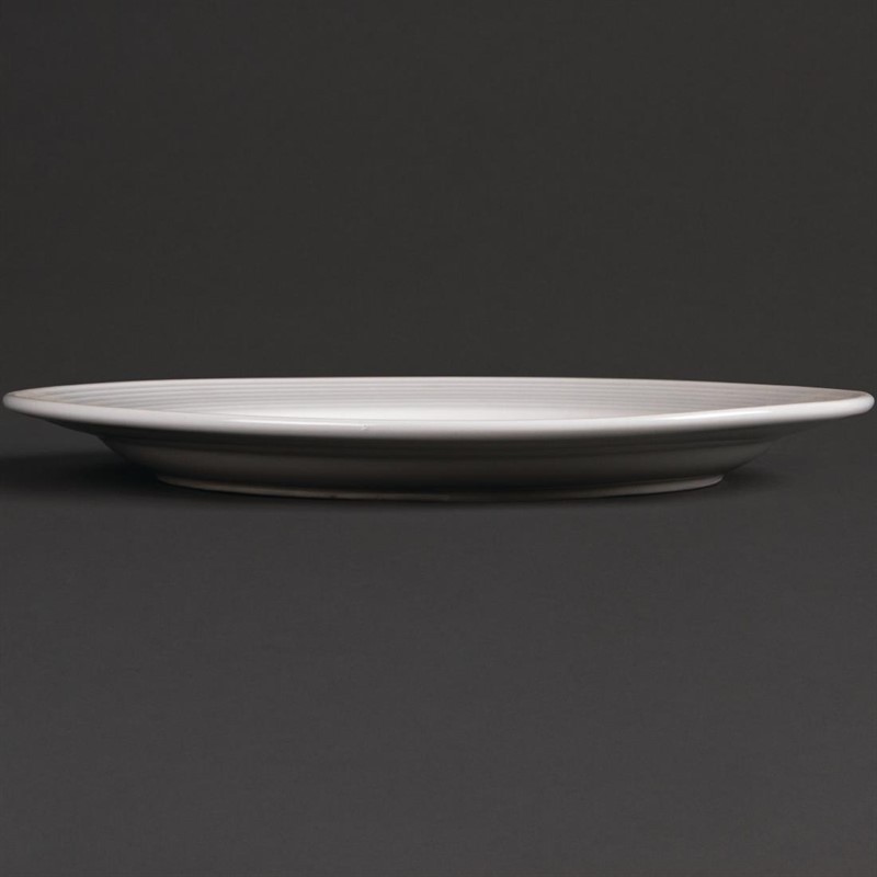  Olympia Linear Teller mit breitem Rand 25cm 