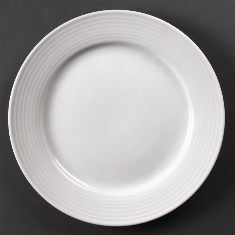  Olympia Linear Teller mit breitem Rand 25cm 