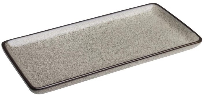  Olympia Mineral rechteckige Teller 33,5 x 16cm 