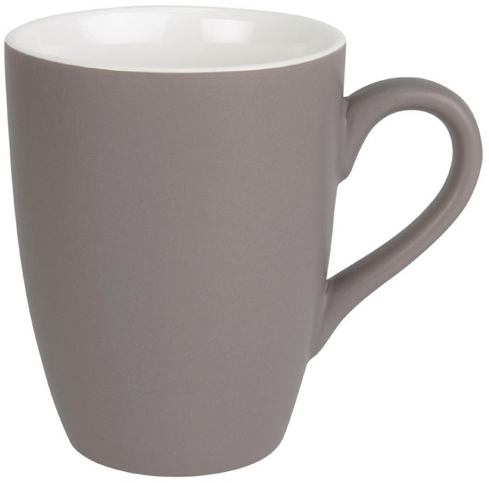  Olympia pastellfarbene Tassen grau 34cl 