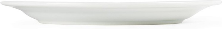  Olympia Whiteware Teller mit breitem Rand 25cm 