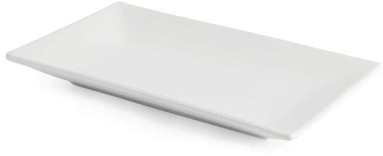  Olympia Whiteware rechteckige Servierteller 25 x 15cm 