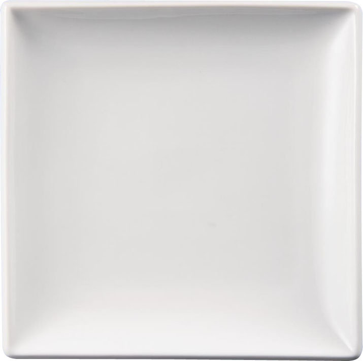  Olympia Whiteware quadratische Teller 24cm 