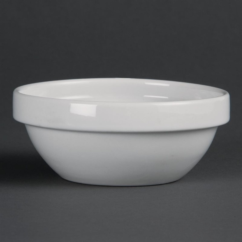  Olympia Whiteware stapelbare Sch&uuml;sseln 11cm 