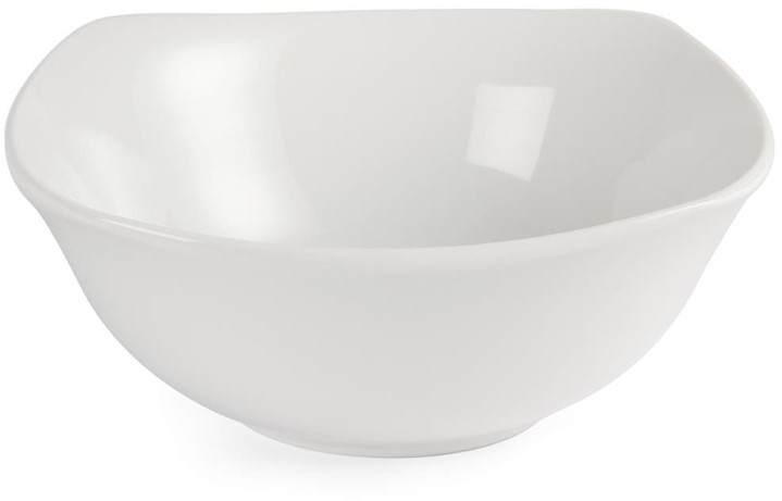  Olympia Whiteware abgerundete quadratische Schalen 22cm 