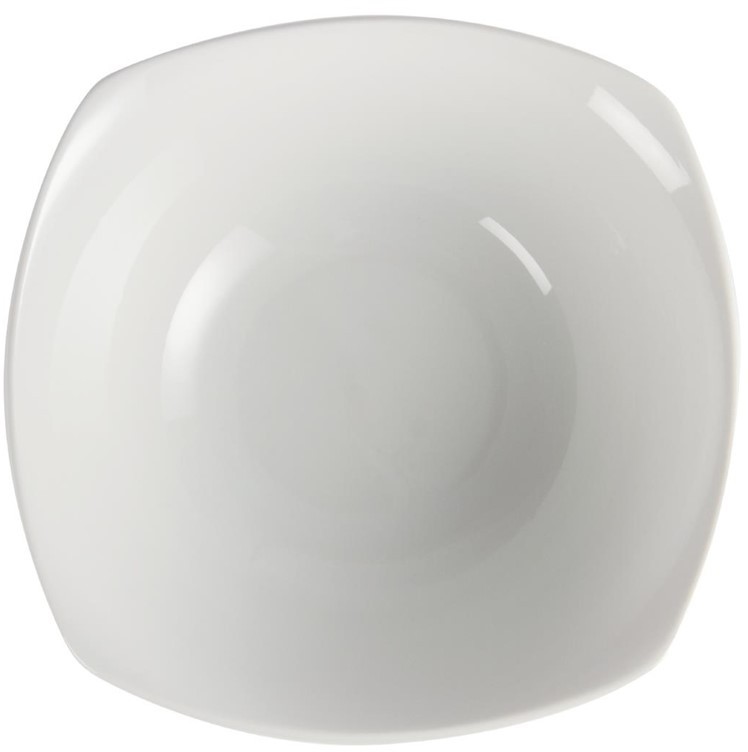  Olympia Whiteware abgerundete quadratische Schalen 22cm 