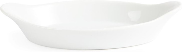  Olympia Whiteware ovale Gratinschalen weiß 29 x 16,6cm 