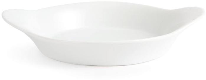  Olympia Whiteware runde Gratinschalen wei&szlig; 19,2 x 15,1cm 