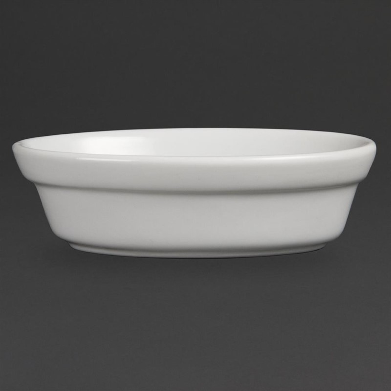  Olympia Whiteware ovale Auflaufformen 14,5cm 