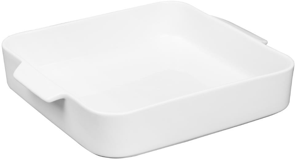  Olympia Whiteware Quadratische Bratform mit Griffen 260x225x50mm (2 St&uuml;ck) 
