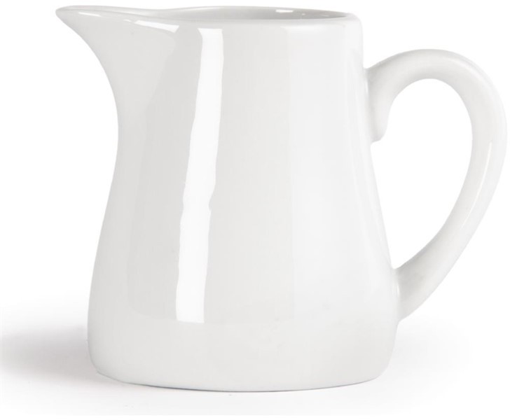  Olympia Whiteware Milchk&auml;nnchen mit Henkel 17cl 