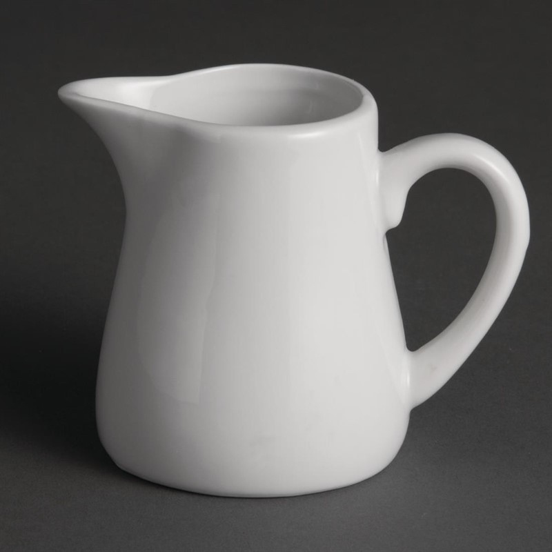  Olympia Whiteware Milchk&auml;nnchen mit Henkel 17cl 