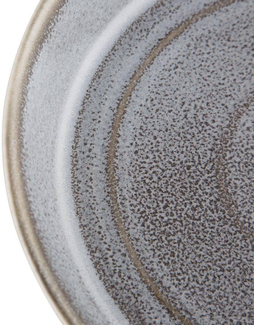  Olympia Cavolo Charcoal Dusk Flache runde Schale - 220mm (4 St&uuml;ck) 