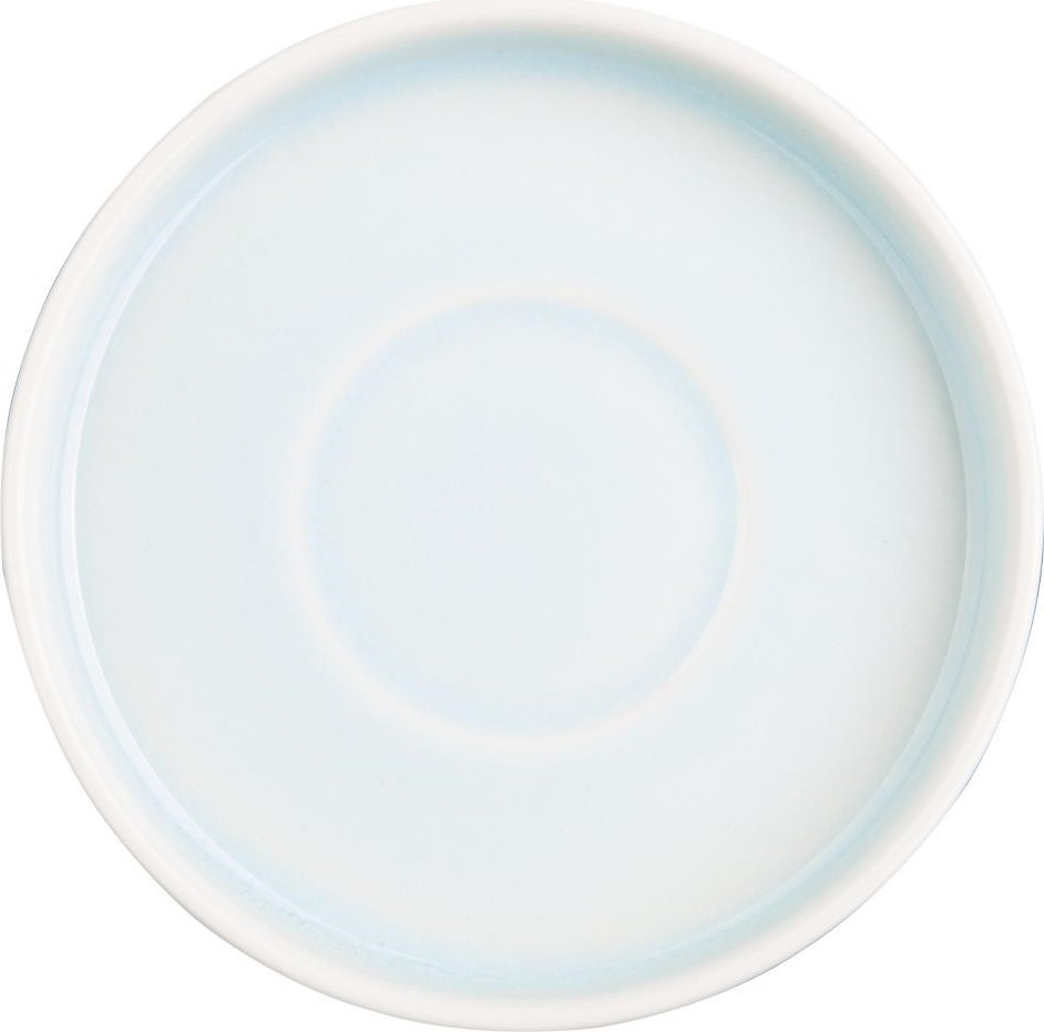  Olympia Fondant Untertasse Aqua 135mm f&uuml;r CU184 (6 St&uuml;ck) 