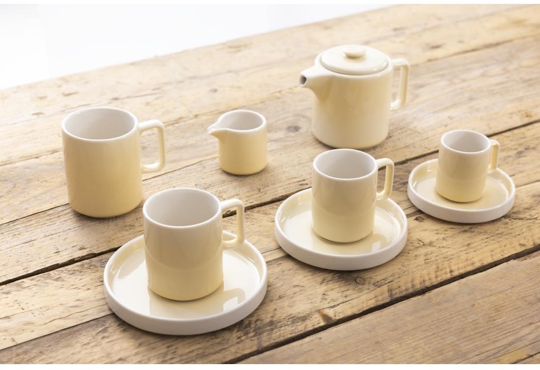  Olympia Fondant Untertasse Lemon 135mm f&uuml;r CU424 (6 St&uuml;ck) 
