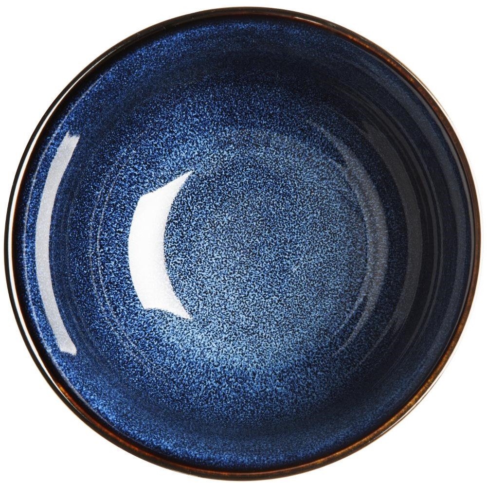  Olympia Luna Mitternachtsblaue Schalen mit Fu&szlig; 150 mm (6er-Pack) 