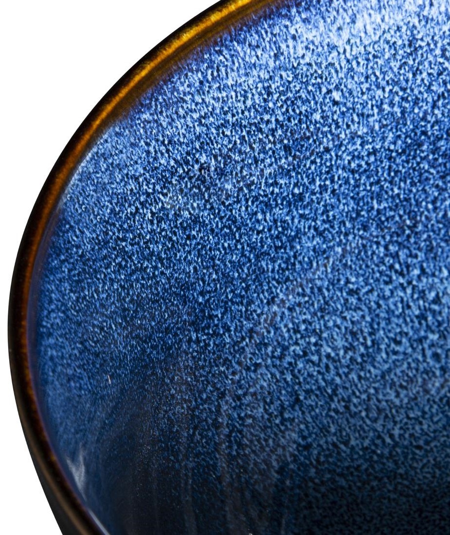  Olympia Luna Mitternachtsblaue Schalen mit Fu&szlig; 150 mm (6er-Pack) 