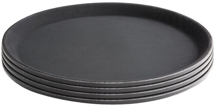  Kristallon Fiberglas Antirutsch Serviertablett rund 40,6cm 