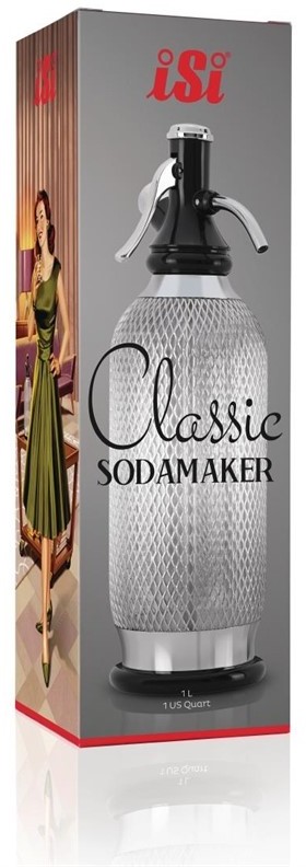  ISI Klassische Sodaflasche 1L 